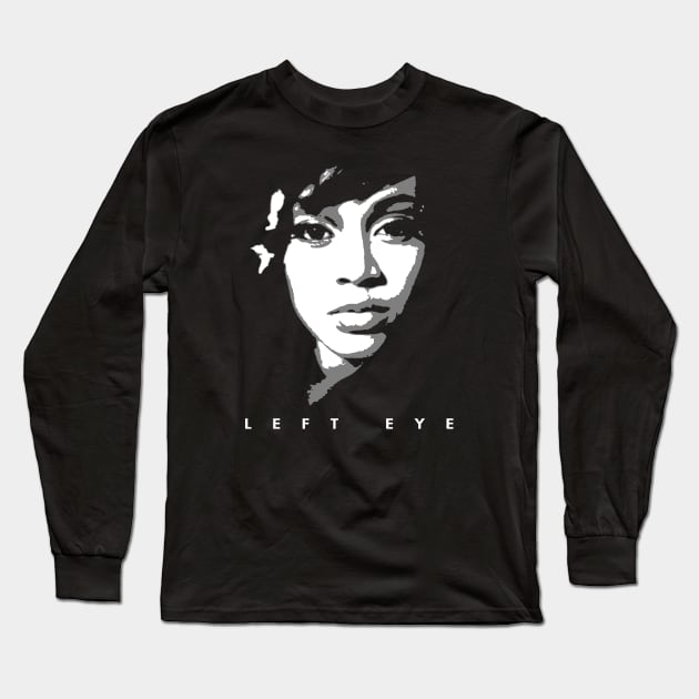 Left Eye - Portrait Long Sleeve T-Shirt by TheMarineBiologist